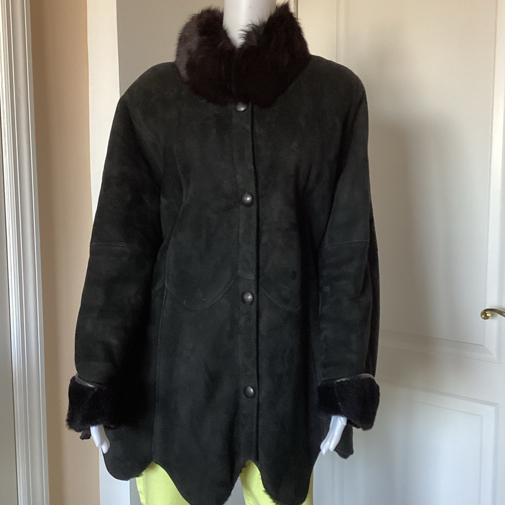 Shearling coat